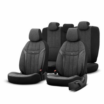 Auto Sitzbezug Set Universal Vorne und Hinten Komfortabel Komplett Set